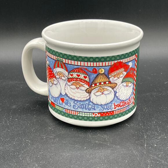 “We Love Santa Just beClaus” Debra Jordan Bryan Coffee Mug - Picture 1 of 9